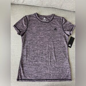 Adidas Gray Fitted Short Sleeve T-Shirt